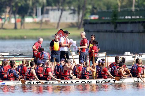 Prince William goes dragon boating in Singapore ahead of Earthshot Prize ceremony